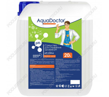 pH Минус AquaDoctor жидкий 20л